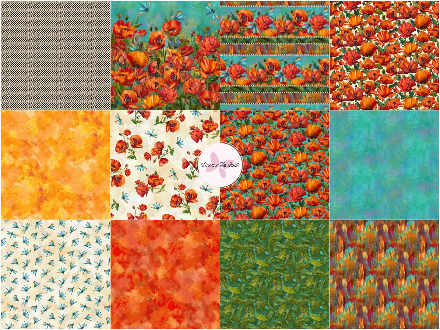 Easy Squares - patron quilt - Licence To Quilt