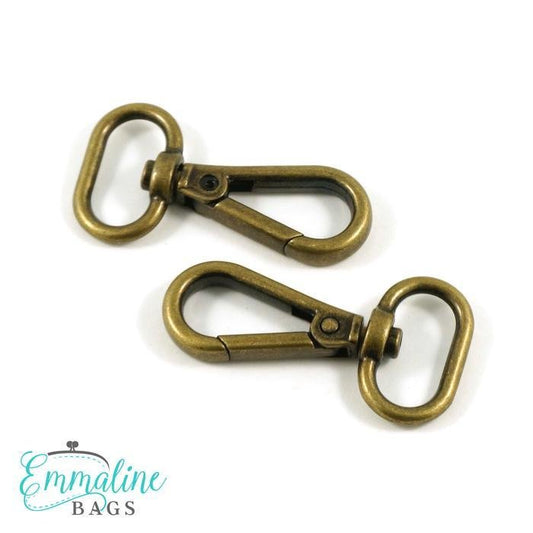 Mousqueton 18 mm - Antique Brass - Licence To Quilt