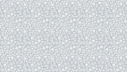 Essentials - Doodle Ditzy Pewter - Licence To Quilt