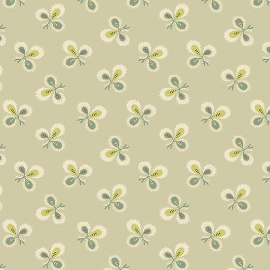Lady Tulip - Cloverleaf French Beige - Licence To Quilt