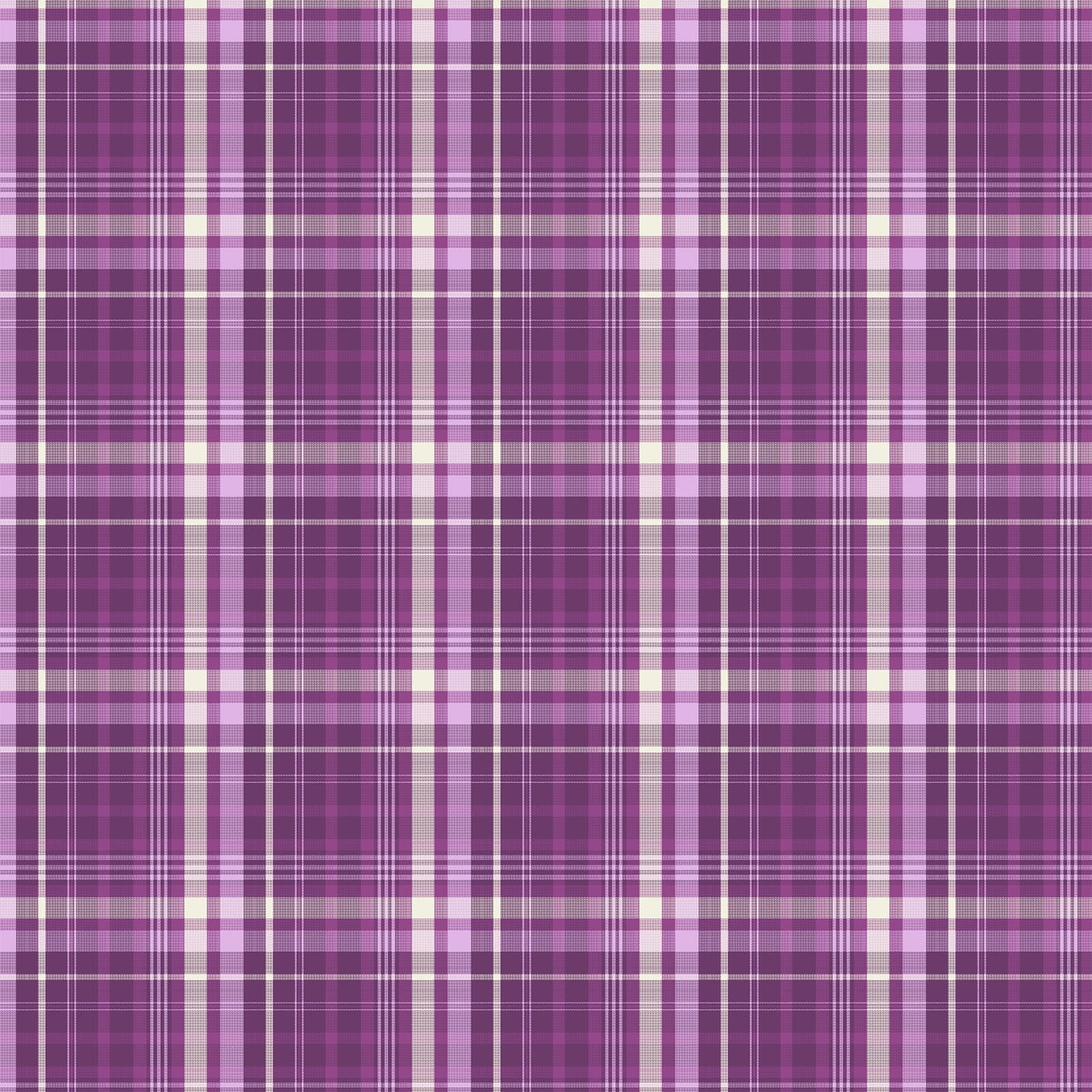 Cats N Quilts - Plaid Happy Fuchsia - Licence To Quilt