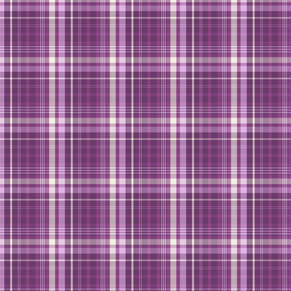 Cats N Quilts - Plaid Happy Fuchsia - Licence To Quilt