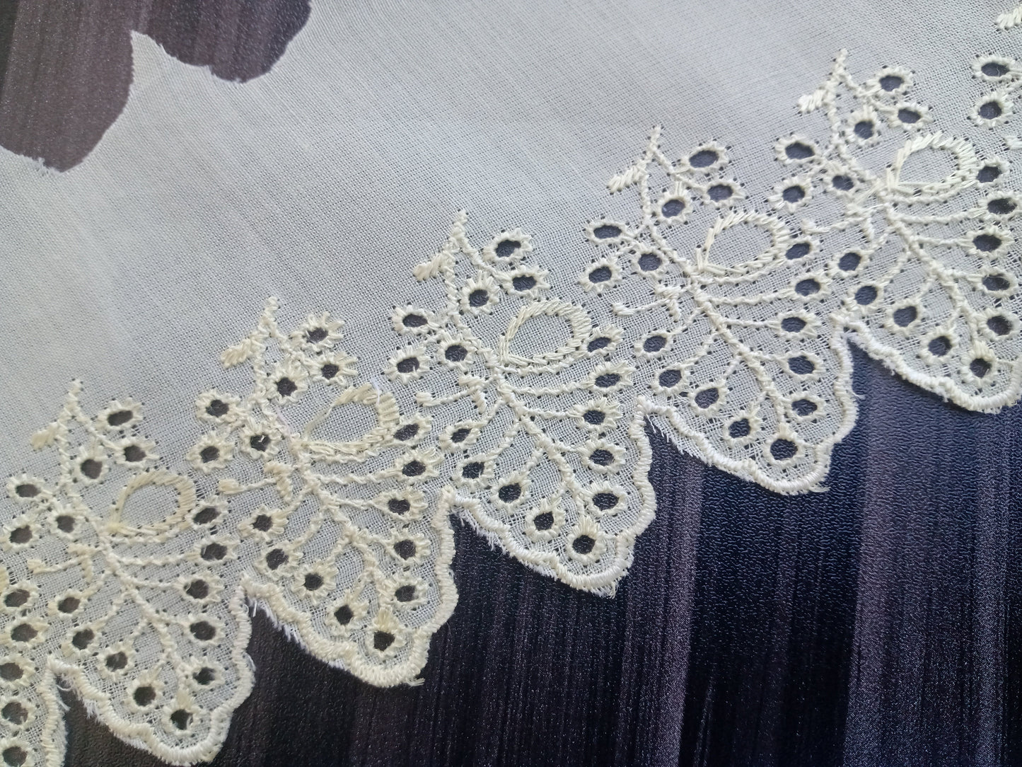 Cotton Eyelet Yellow - Licence To Quilt