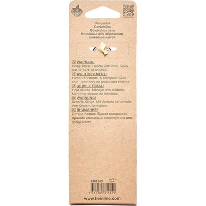 Hemline Gold Thread Snips 5" - Coupe fil - Licence To Quilt