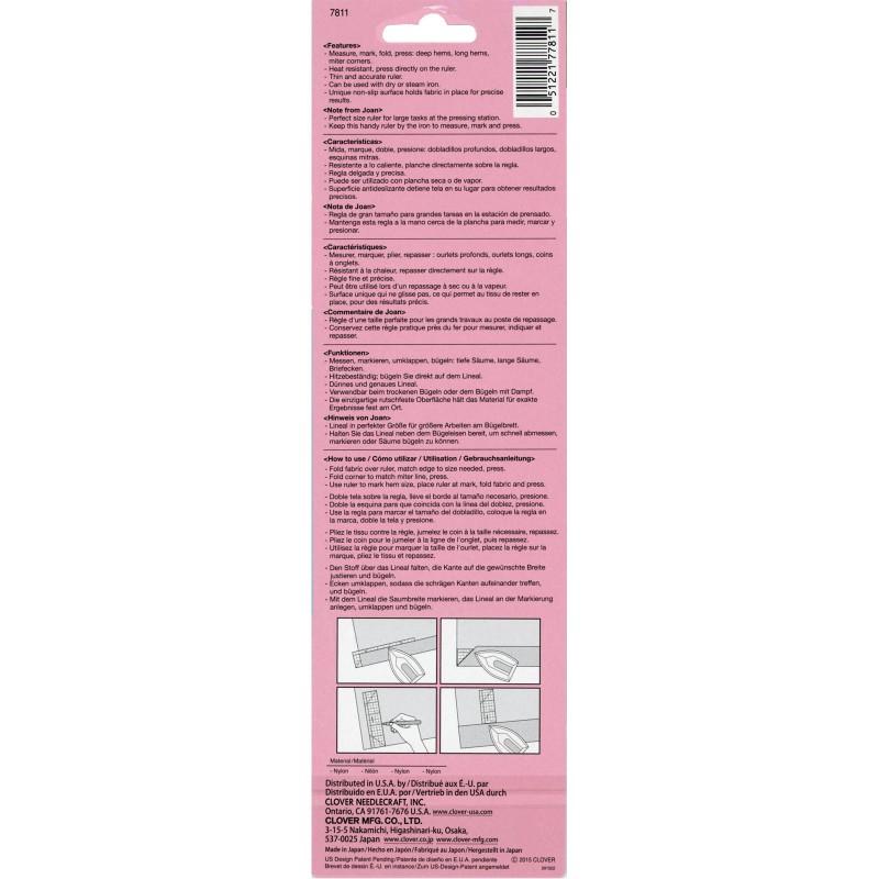 Hot Ruler Clover - règle de repassage - Licence To Quilt