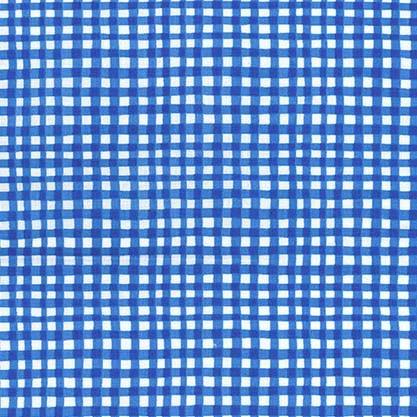 Gingham Play - Azur - Licence To Quilt