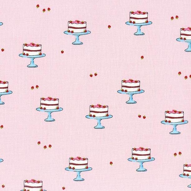 What's cooking - Strawberry Delight Pink - Licence To Quilt