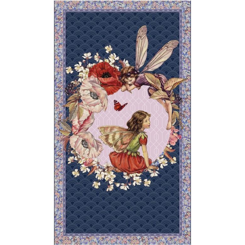Elderberry Flower Fairies - Panneau - Licence To Quilt